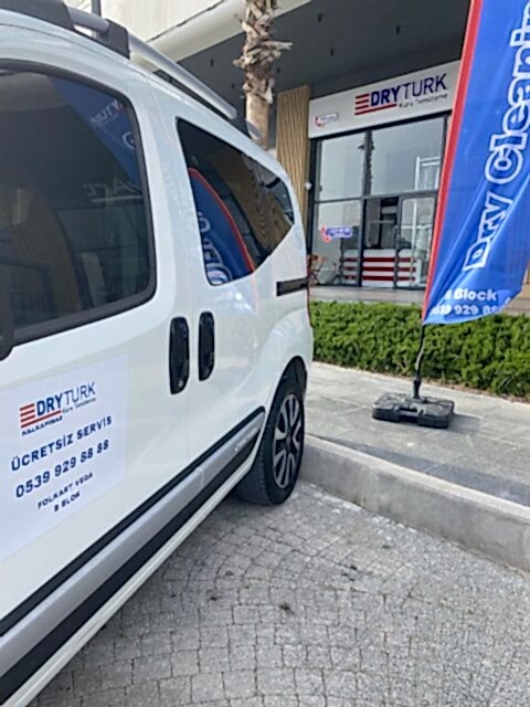 İzmir eve servis kuru temizleme aracı