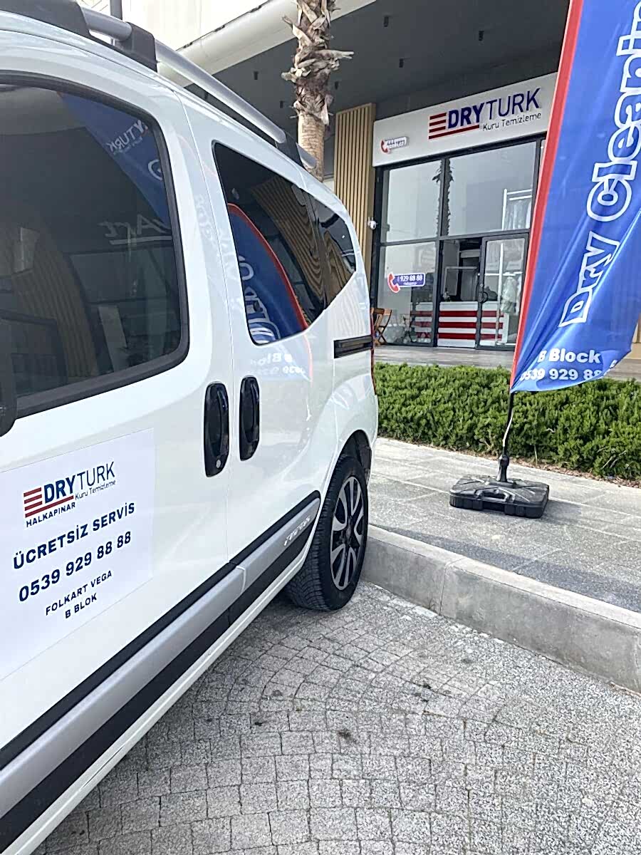İzmir eve servis kuru temizleme Dryturk Halkapınar